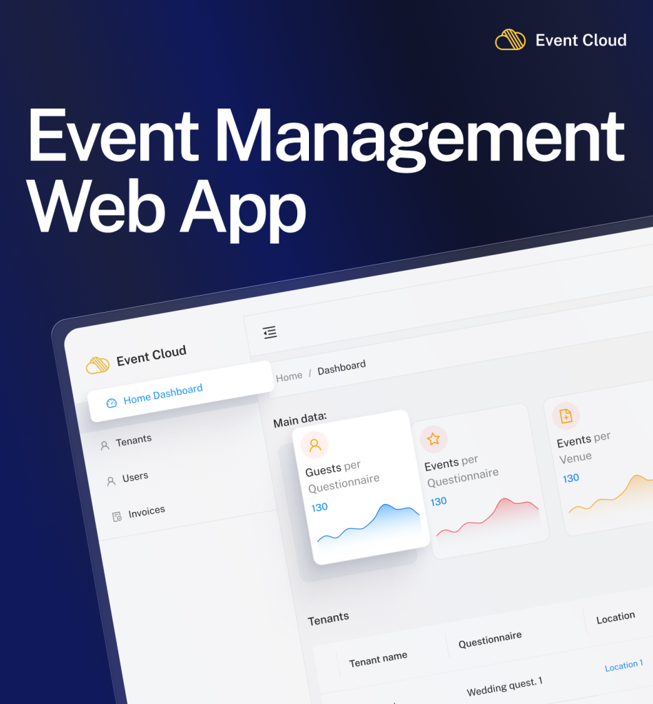 Multi-Tenant Event Management Platform Development